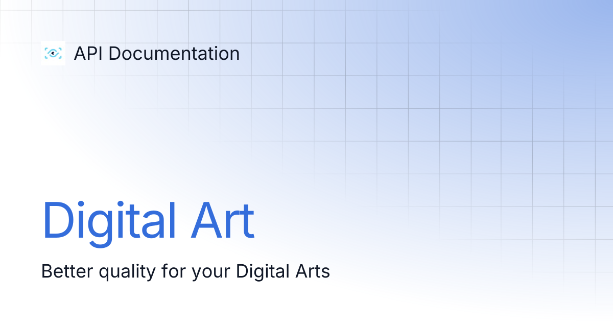 Digital Art | API Documentation